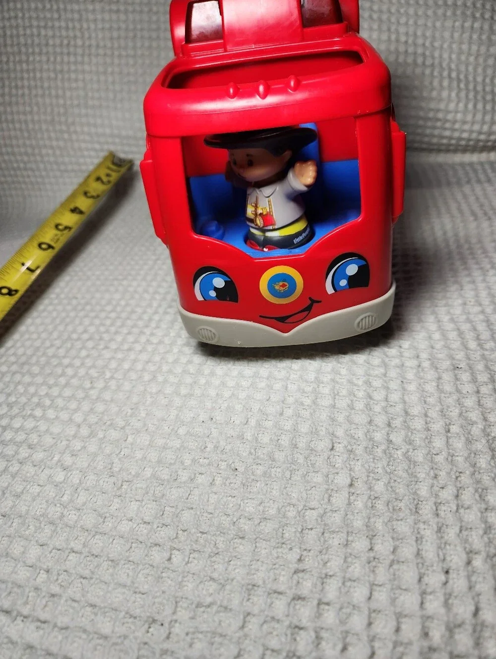 Little People Fisher-Price Red Fire Truck with Two Firefighter Figures